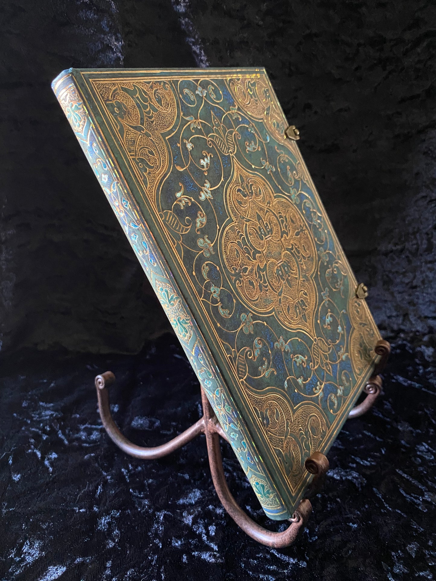 Turquoise Chronicles Lined Hardcover Journal
