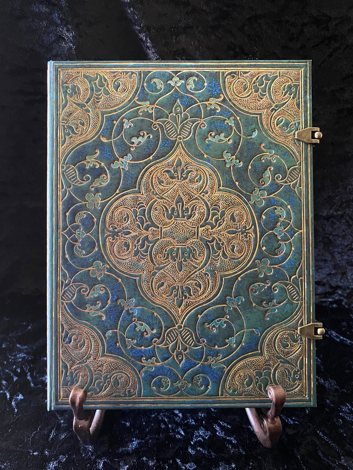 Turquoise Chronicles Lined Hardcover Journal
