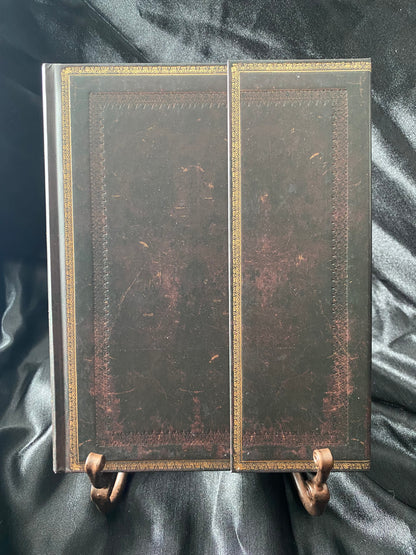 Black Moroccan Ultra Lined Hardcover Journal