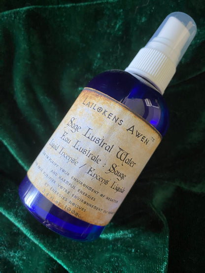 Lailokens Awen Lustral Water - Sage