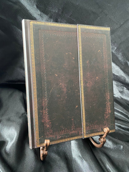 Black Moroccan Ultra Lined Hardcover Journal