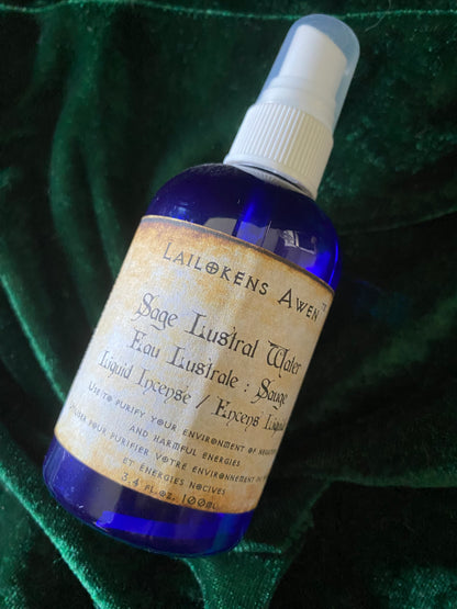 Lailokens Awen Lustral Water - Sage