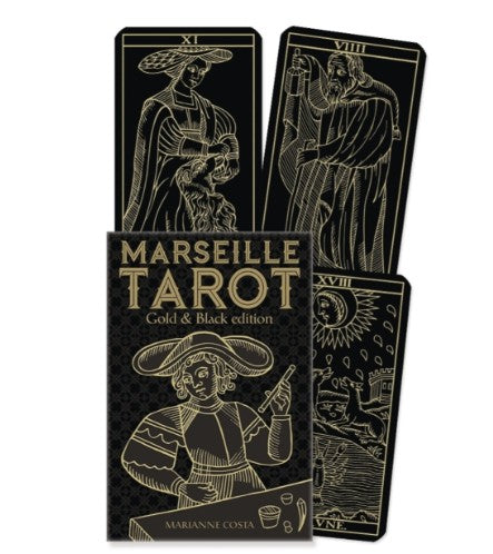 Marseille Tarot: Gold and Black Edition