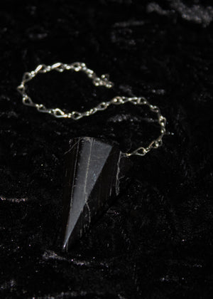 Tourmaline with Hematite - Pendulum