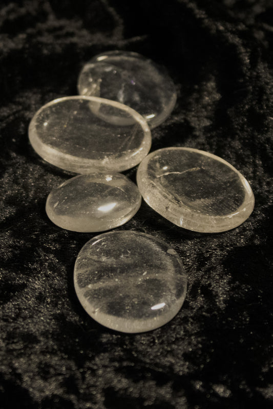 Clear Quartz - Worry Stone